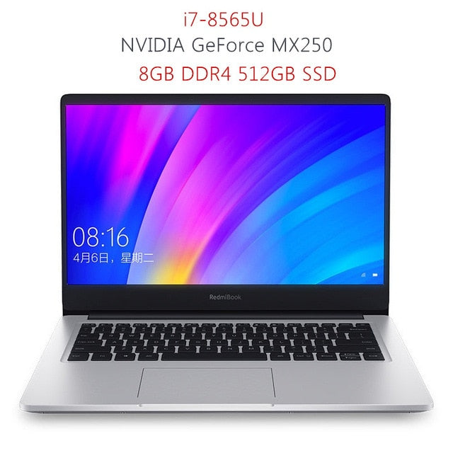 2019 Xiaomi Redmibook 14 Laptop Intel Core i5-8265U / i7-8565U 