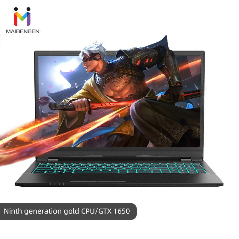 MaiBenBen HeiMai 7 Laptop for Gaming Intel G5420+GTX1650 4G Graphics/8G-16G RAM/256G-512G SSD+1TB HHD/16.1" 60Hz 72% NTSC ADS