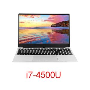 VORKE Notebook 15 4G Laptop Intel Core i7-4500U  i5-8250U 15.6'' Screen 1920*1080 Windows 10 8GB DDR3 256GB SSD