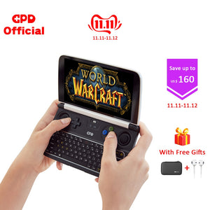 GPD Latest WIN 2  WIN2 8GB 256GB Inter m3-8100y 6 Inch Touch Screen Mini Gaming PC  Laptop Notebook Windows 10 System