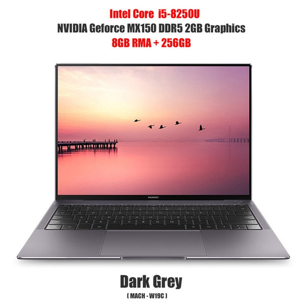 HUAWEI MateBook X Pro Laptops 13.9'' Intel Core I7 16GB 512GB NVIDIA Geforce MX150 Fingerprint Recognition Touch Screen Notebook