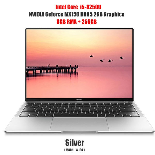 HUAWEI MateBook X Pro Laptops 13.9'' Intel Core I7 16GB 512GB NVIDIA Geforce MX150 Fingerprint Recognition Touch Screen Notebook